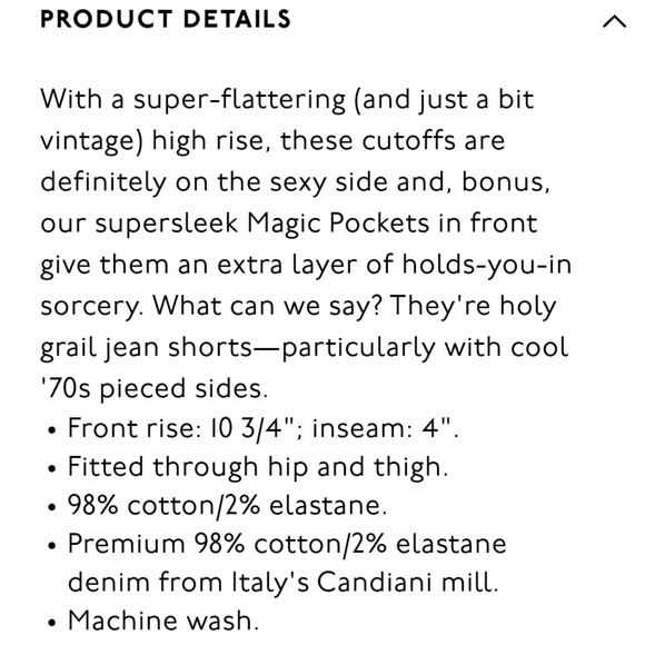 Madewell High-Rise Denim Short - Picture 10 of 10